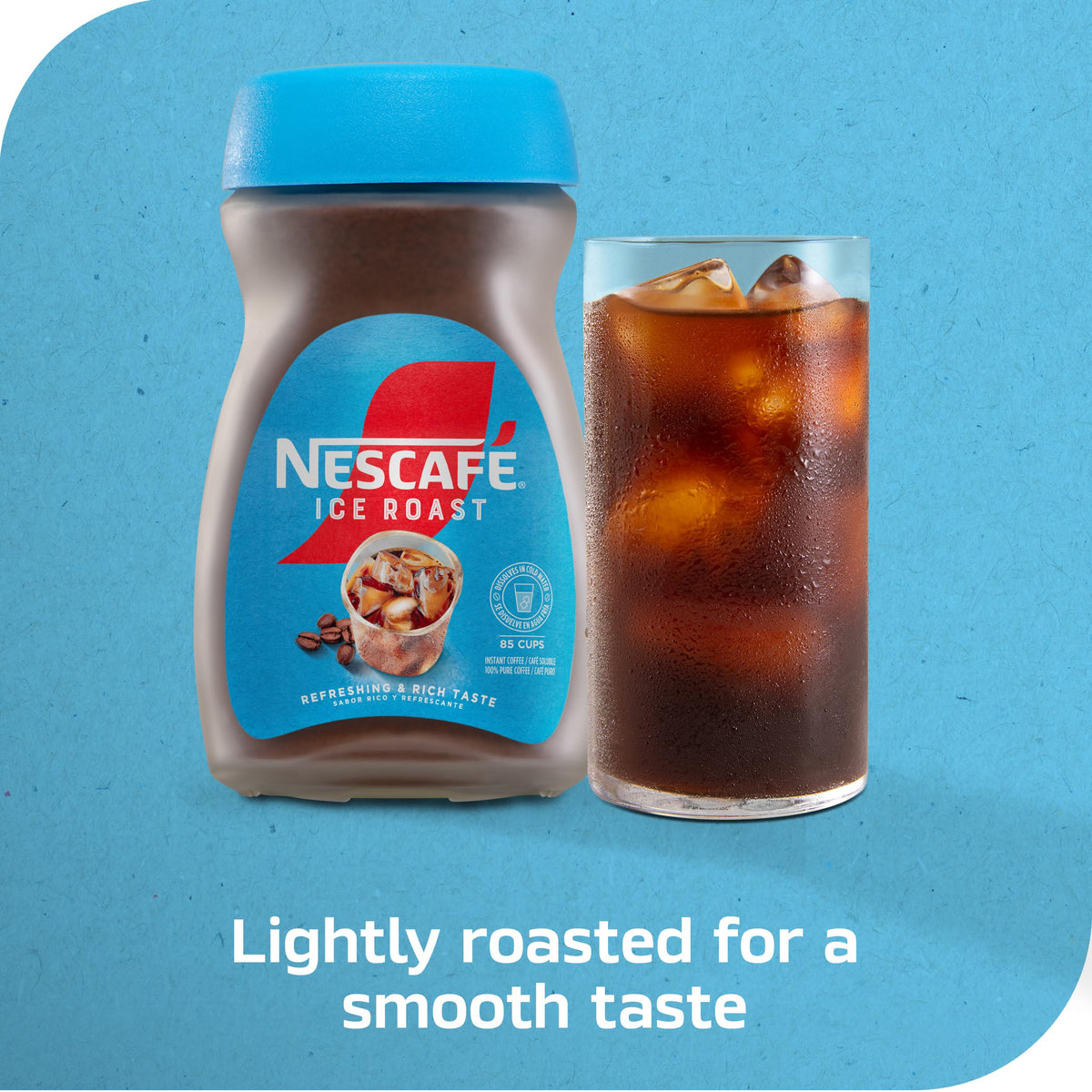 Instant Iced Coffee, 2 Jars 6 oz F6496