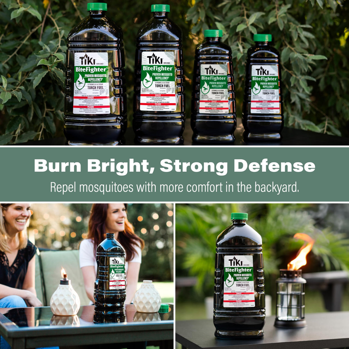 1 Gallon Citronella & Cedar Mosquito Repellent Torch Fuel T1669