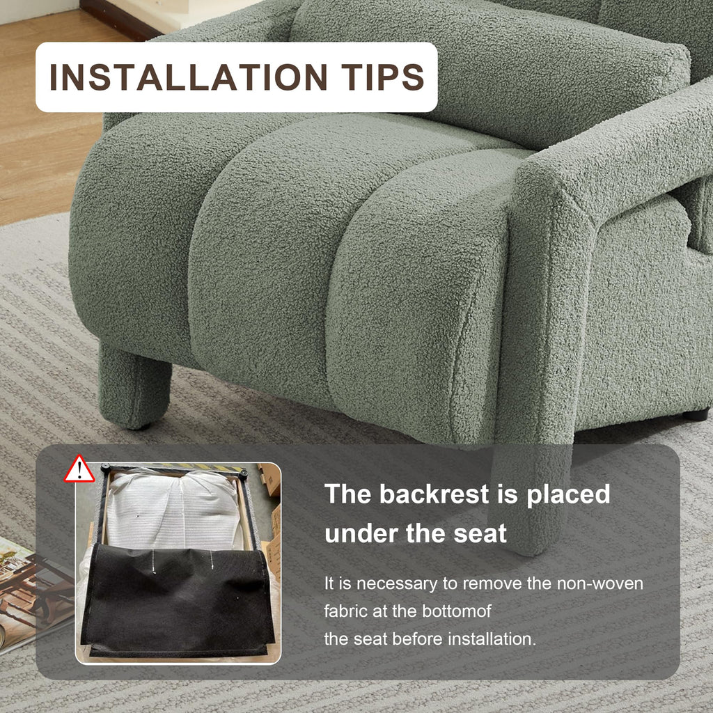 Green Accent Chair Set of 2 L821