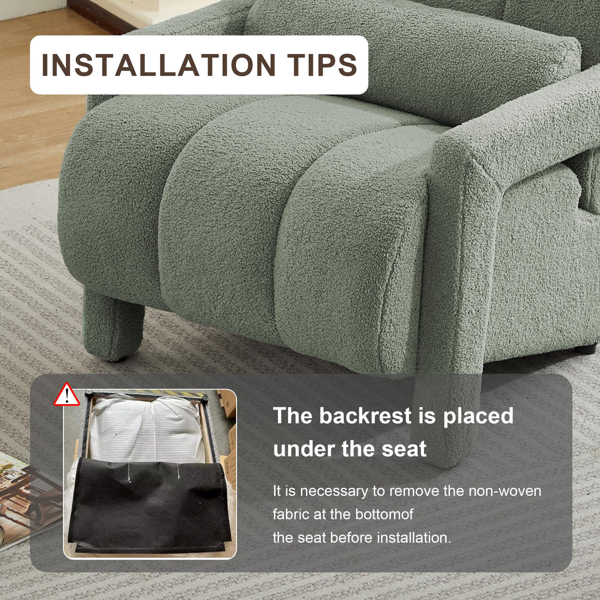 Green Accent Chair Set of 2 L821
