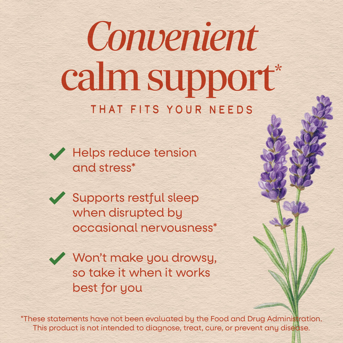 Lavender Oil Supplement 30 ct G7148
