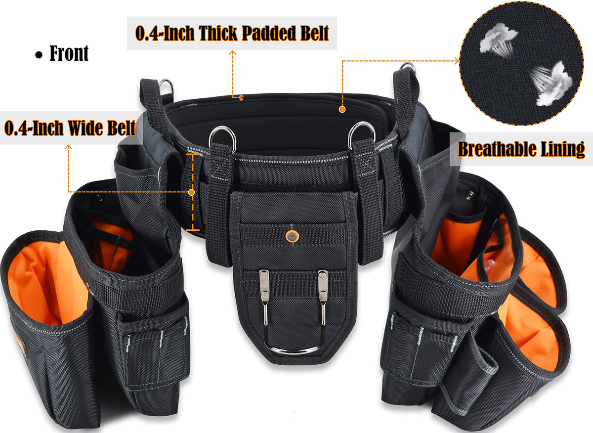39 Pockets Tool Belts with Suspenders Q7799